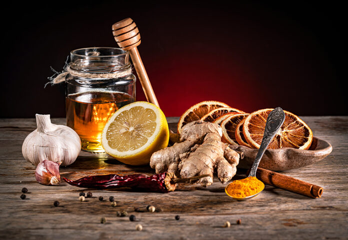 Natural,Antibiotics,Vs,Coronavirus,Covid-19,Garlic,Lemon,Chili,Ginger,Curcuma